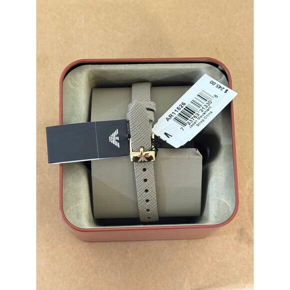 Emporio Armani AR11526 Ladies Watch With White Crystals Dial main image 5